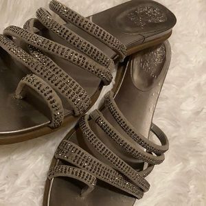 Vince Camuto rhinestone sandals